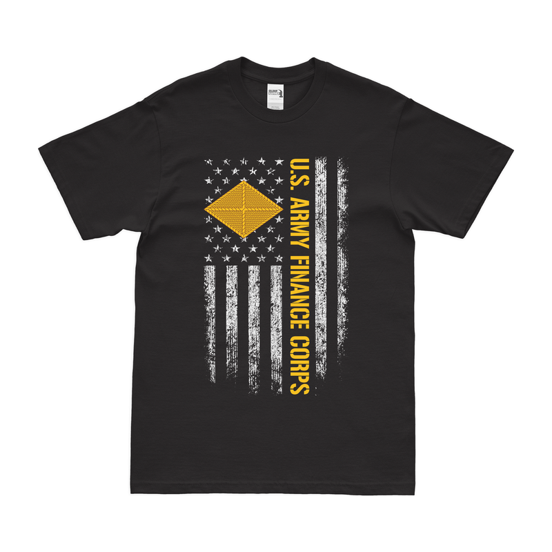 U.S. Army Finance Corps American Flag T-Shirt