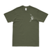 U.S. Navy SEAL Frogman Left Chest Emblem T-Shirt Tactically Acquired Military Green Small 