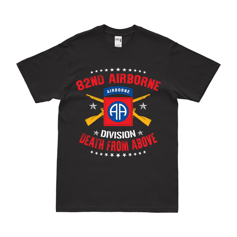 82nd Airborne Division Graphic Moto T-Shirt