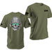 Zyn Grey Man Skull T-Shirt Tactically Acquired   