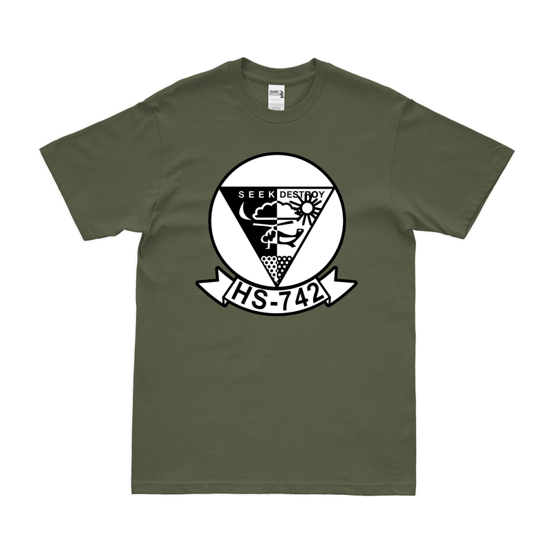 Helicopter Anti-Submarine Squadron 742 (HS-742) T-Shirt