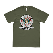 Helicopter Anti-Submarine Squadron 771 (HS-771) T-Shirt Tactically Acquired Military Green Distressed Small