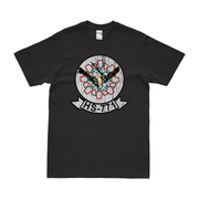 Helicopter Anti-Submarine Squadron 771 (HS-771) T-Shirt Tactically Acquired Black Distressed Small