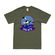 Helicopter Anti-Submarine Squadron 872 (HS-872) T-Shirt Tactically Acquired Military Green Clean Small