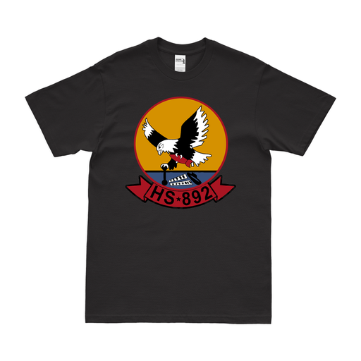 Helicopter Anti-Submarine Squadron 892 (HS-892) T-Shirt Tactically Acquired Black Clean Small