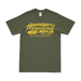 Vintage Heeymeyer's Mountain View Muffler Shop Granby Colorado Killdozer T-Shirt Tactically Acquired Military Green Clean Small