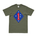 1st Marine Division Battle of Inchon Korean War T-Shirt Tactically Acquired Small Military Green 