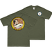 Double-Sided USS Abraham Lincoln (CVN-72) Veteran T-Shirt Tactically Acquired Small Military Green 