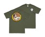 Double-Sided USS Abraham Lincoln (CVN-72) Veteran T-Shirt Tactically Acquired Small Military Green 