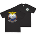 Double-Sided USS Antietam (CV-36) Veteran T-Shirt Tactically Acquired Small Black 