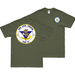 Double-Sided USS Carl Vinson (CVN-70) Veteran T-Shirt Tactically Acquired Small Military Green 