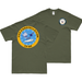 Double-Sided USS Constellation (CV-64) Veteran T-Shirt Tactically Acquired Small Military Green 