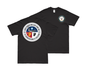 Double-Sided USS Doris Miller (CVN-81) Veteran T-Shirt Tactically Acquired Small Black 
