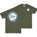 Double-Sided USS Enterprise (CVN-65) Veteran T-Shirt Tactically Acquired Small Military Green 