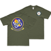 Double-Sided USS Franklin D. Roosevelt (CV-42) Veteran T-Shirt Tactically Acquired Small Military Green 