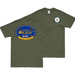 Double-Sided USS Harry S. Truman (CVN-75) Veteran T-Shirt Tactically Acquired Small Military Green 