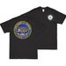 Double-Sided USS Harry S. Truman (CVN-75) Navy Veteran T-Shirt Tactically Acquired Small Black 