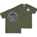 Double-Sided USS Harry S. Truman (CVN-75) Navy Veteran T-Shirt Tactically Acquired Small Military Green 