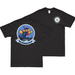 Double-Sided USS Hornet (CV-12) Veteran T-Shirt Tactically Acquired Small Black 