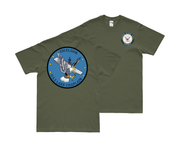 Double-Sided USS Lake Champlain (CV-39) Veteran T-Shirt Tactically Acquired   
