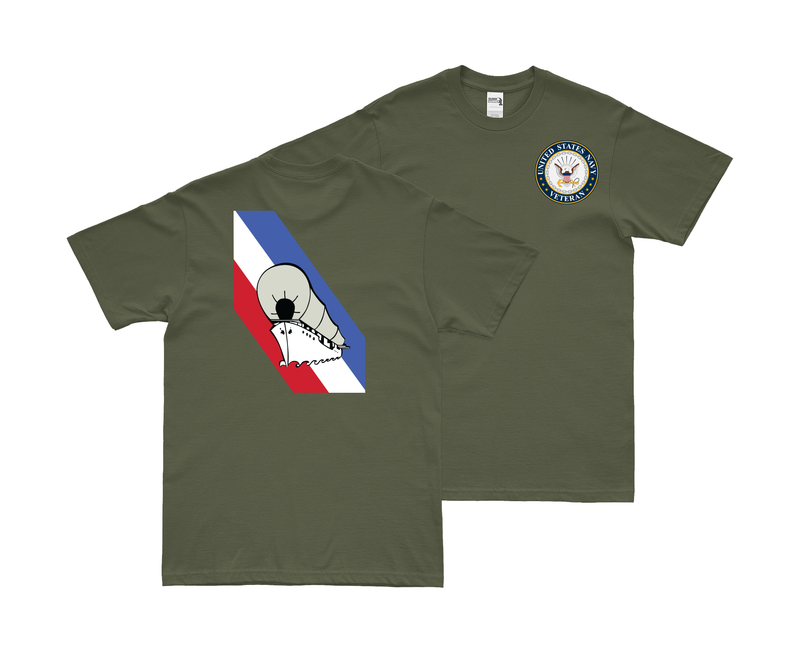 Double-Sided USS Langley (CV-1) Veteran T-Shirt