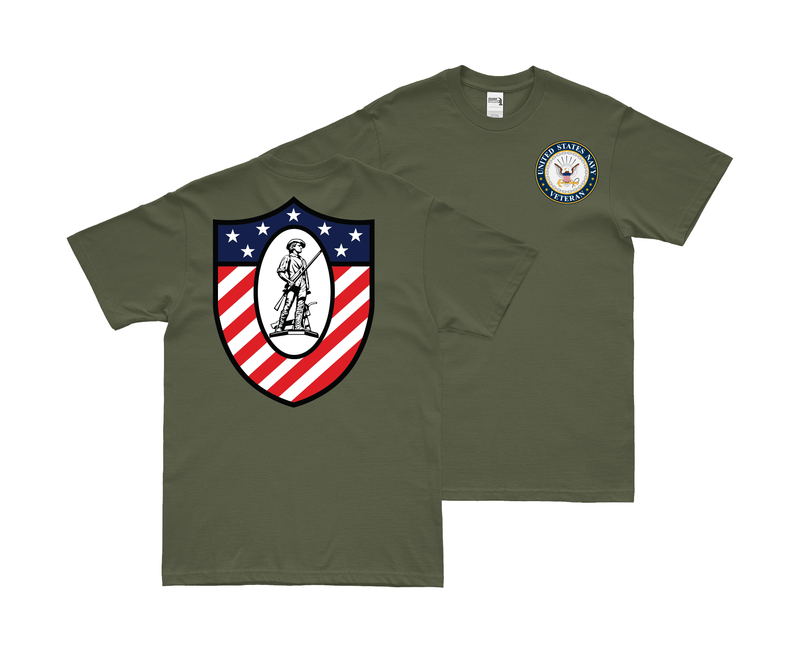 Double-Sided USS Ranger (CV-61) Veteran T-Shirt