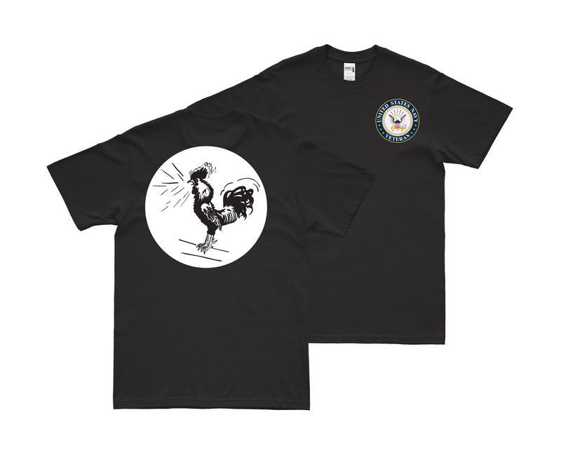 Double-Sided USS Saratoga (CV-3) Veteran T-Shirt