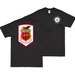 Double-Sided USS Saratoga (CVA-60) Veteran T-Shirt Tactically Acquired Small Black 