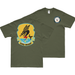 Double-Sided USS Wasp (CV-18) Veteran T-Shirt Tactically Acquired Small Military Green 