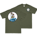 Double-Sided USS Wasp (CV-7) Veteran T-Shirt Tactically Acquired Small Military Green 