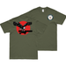 Double-Sided USS Yorktown (CV-5) Veteran T-Shirt Tactically Acquired Small Military Green 