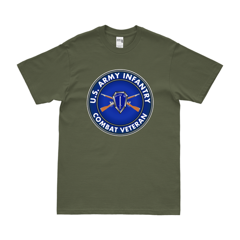 U.S. Army Infantry Combat Veteran Emblem T-Shirt