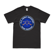 U.S. Army Infantry OIF Veteran Emblem T-Shirt Tactically Acquired Black Small 