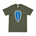 U.S. Army Infantry Follow Me Motto Emblem T-Shirt Tactically Acquired Military Green Small 