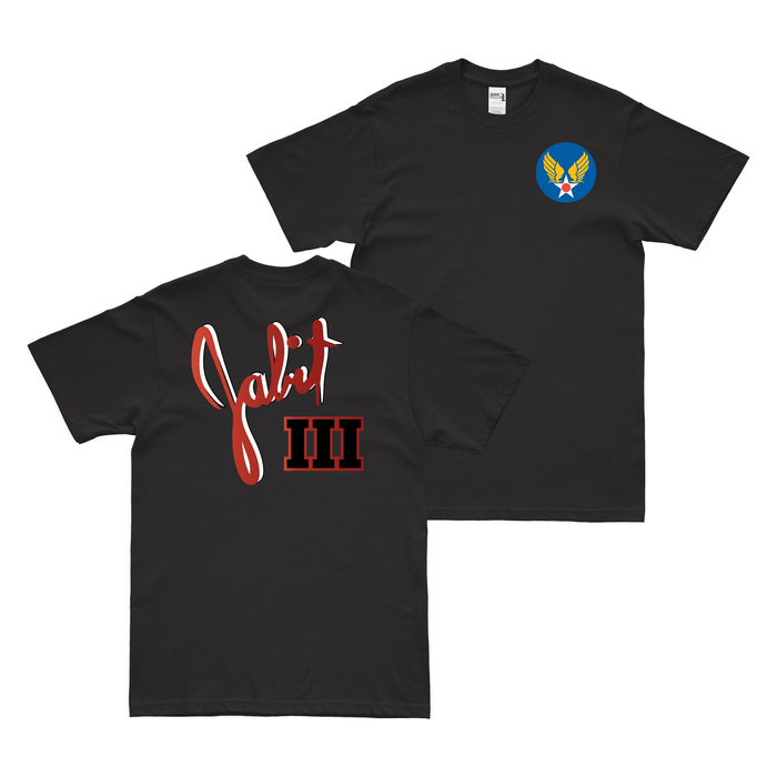 Double-Sided Jabit III B-29 Superfortress T-Shirt Tactically Acquired Black Small 