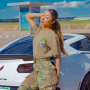 Cruz Missile U.S. Air Force Pin-Up Girl Judy T-Shirt Tactically Acquired