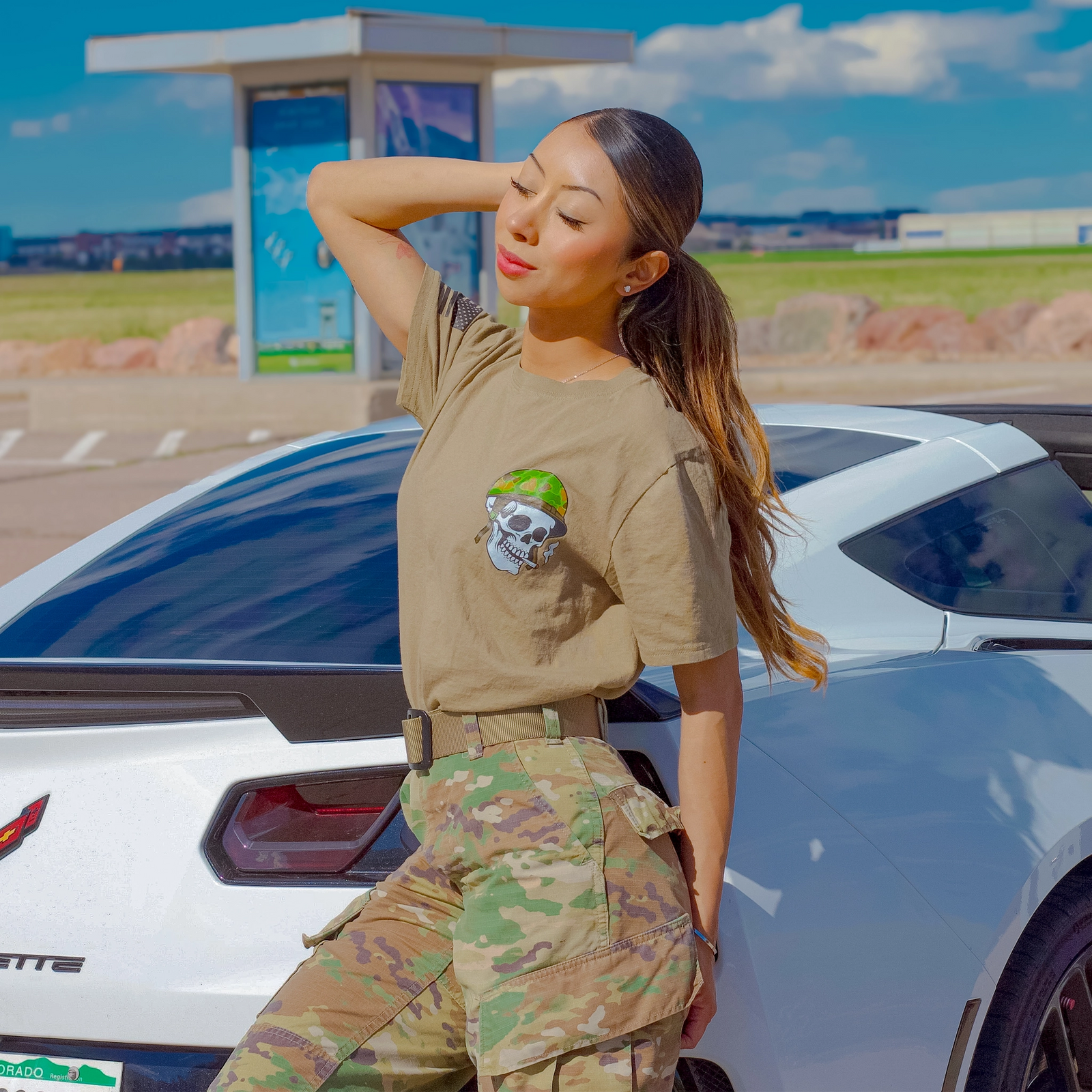 Cruz Missile U.S. Air Force Pin-Up Girl Judy T-Shirt Tactically Acquired