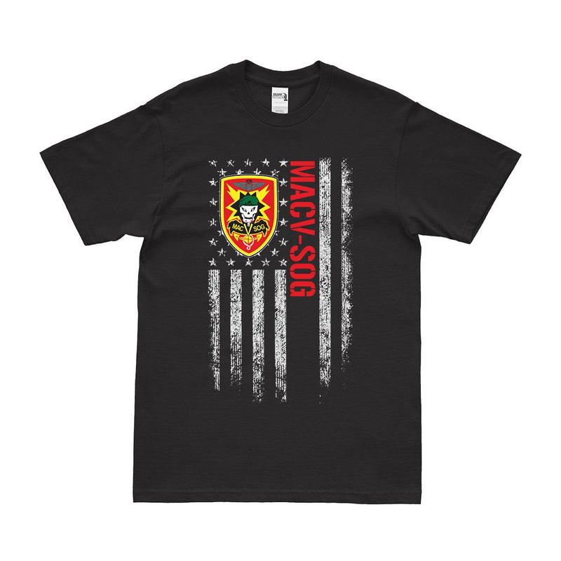 Patriotic MACV-SOG U.S. Army Special Forces Vietnam T-Shirt