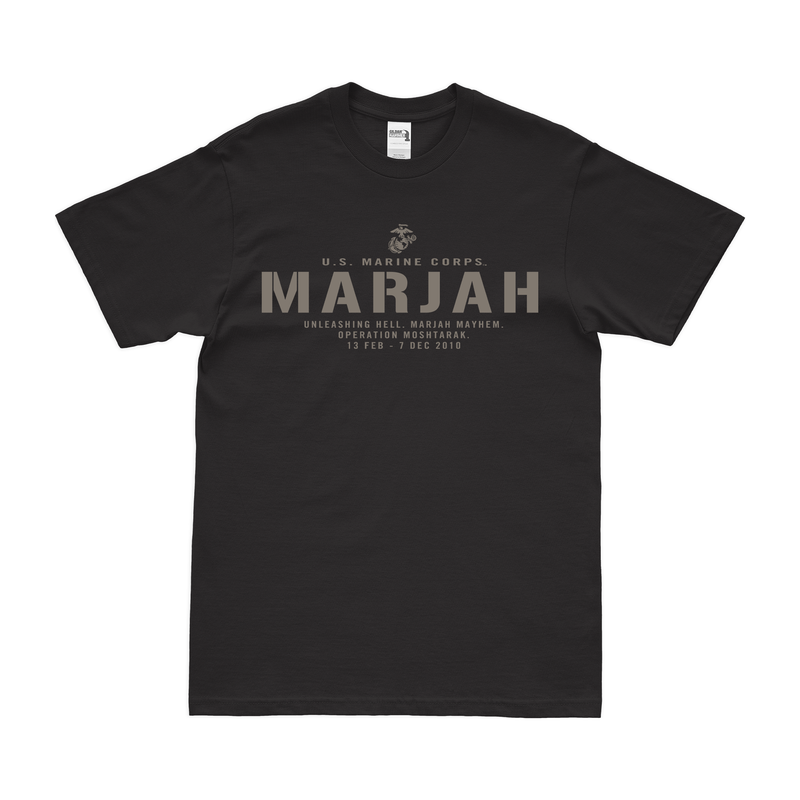 Battle of Marjah Operation Enduring Freedom USMC T-Shirt