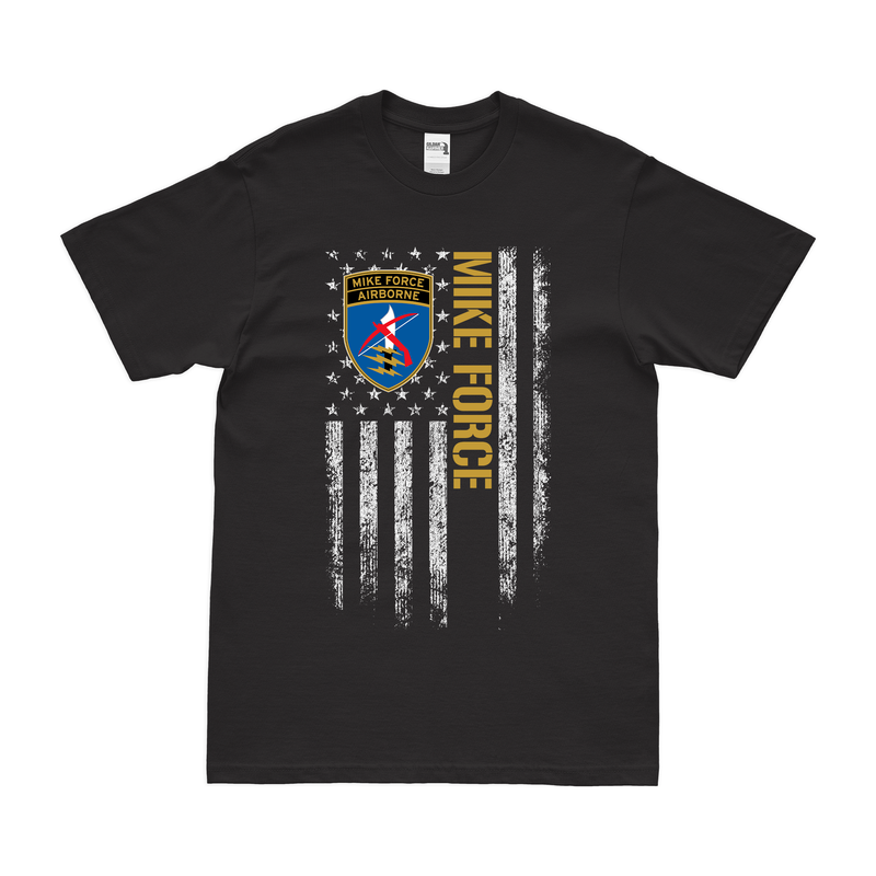 MIKE Force Special Forces American Flag T-Shirt