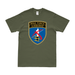 MIKE Force Logo Emblem Insignia Vietnam War T-Shirt Tactically Acquired Small Military Green 