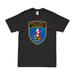MIKE Force Logo Emblem Insignia Vietnam War T-Shirt Tactically Acquired Small Black 