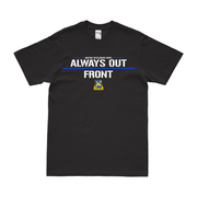 U.S. Army Military Intelligence Motto T-Shirt Tactically Acquired Black Small 