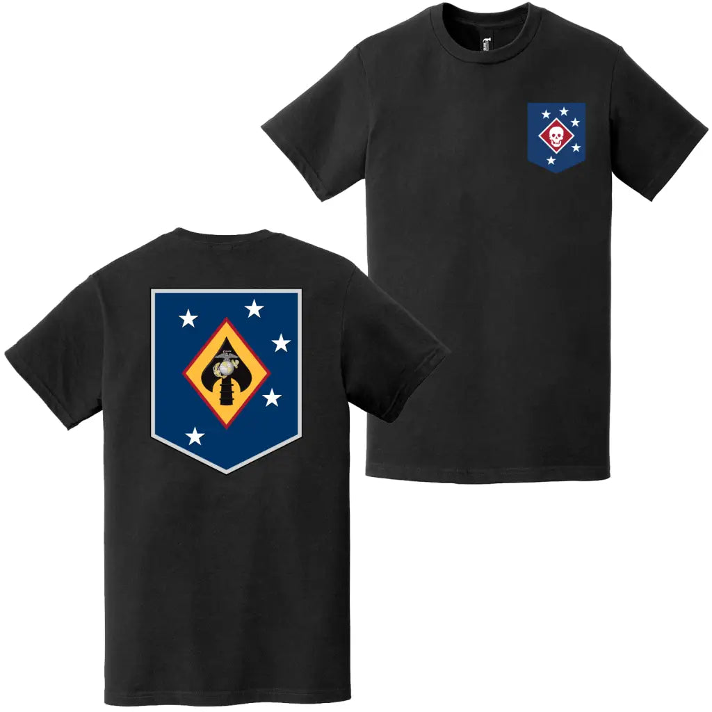 Double-Sided Marine Raider Support Group T-Shirt Tactically Acquired   