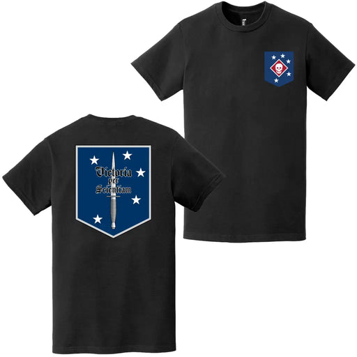 Double-Sided Marine Raider Training Center T-Shirt Tactically Acquired   