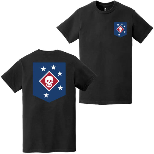 Double-Sided Marine Raiders Logo Emblem T-Shirt Tactically Acquired   