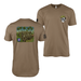 3d Marine Raider Bn Bougainville Campaign WW2 Skull T-Shirt Tactically Acquired Woodland Brown Small