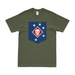 Distressed Marine Raiders Logo Emblem Insignia T-Shirt Tactically Acquired Small Military Green 