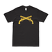 Military Police Corps Branch Emblem T-Shirt Tactically Acquired Black Distressed Small