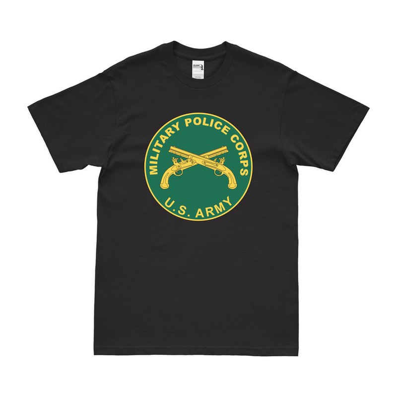 U.S. Army MP Corps Branch Plaque T-Shirt